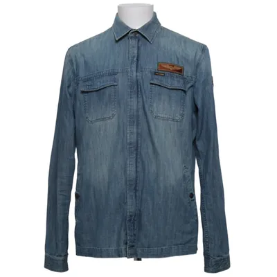 Chemise en jean (Bleu) de PME Legend Coton