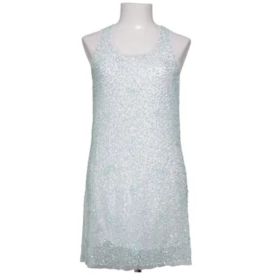 Kjole (Hvid, Turkis) fra Topshop Polyamid, Viscose