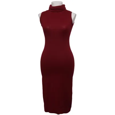 Jurk met col (Rood) van Sisley Acryl, Wol