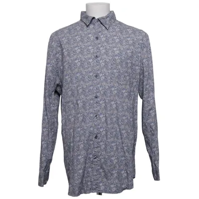 Shirt (Blue, White) from Dressmann