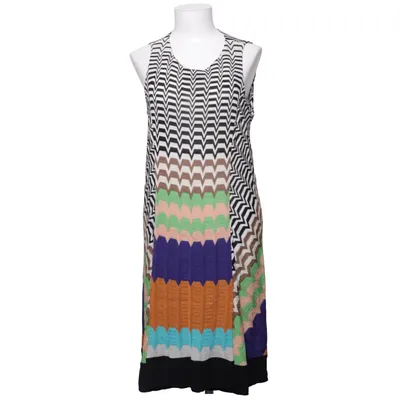 Kleid (Schwarz, Mehrfarbig) von Missoni Baumwolle, Viskose