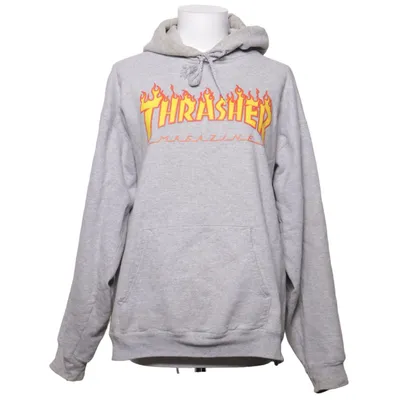 Capuchon sweater (Grijs) van Thrasher Katoen, Polyester