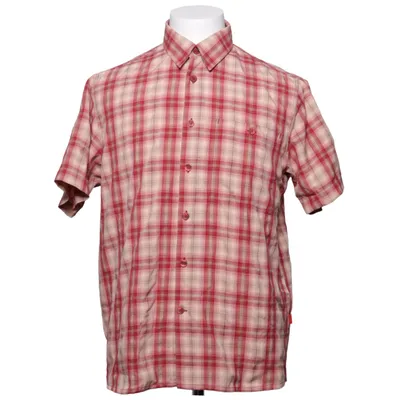 Chemise à manches courtes (Rouge, Beige) de Mammut Coton, Polyamide, Polyester