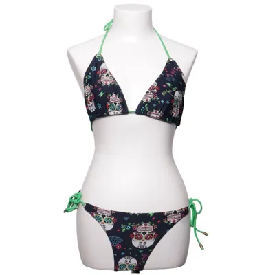 Bikini (Noir, Multicolore) de Missya Élasthane, Polyamide