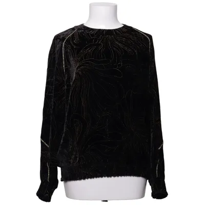 Top (Black, Gold) from Chloé Silk, Viscose