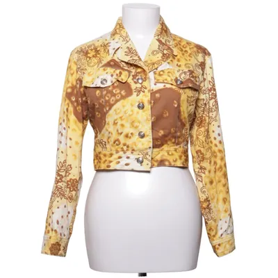 Jakke (Gul, Brun) fra Versus Gianni Versace Bomuld, Viscose