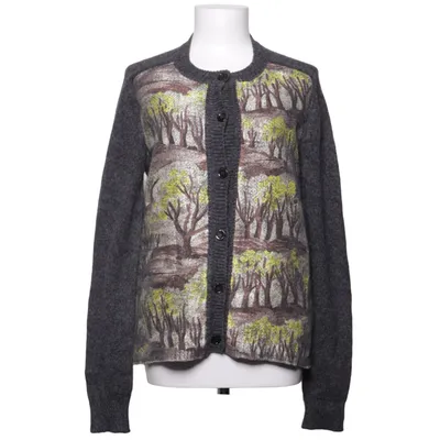 Cardigan (Gray, Multicolored) from Marni Alpaca wool, Cotton, Polyamide, Viscose