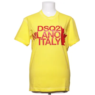 T-shirt (Gelb) von Dsquared2 Baumwolle