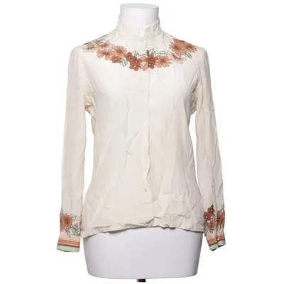 Blouse (Beige, Meerkleurig) van Lanvin Zijde