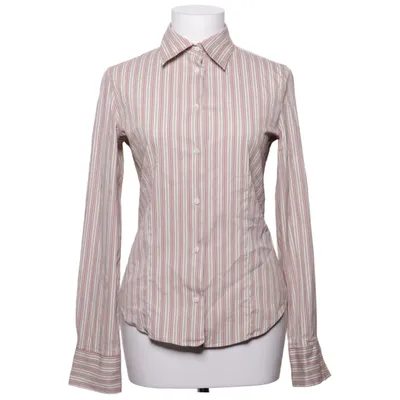 Shirt (Beige, Rood, Blauw) van Loro Piana Katoen, Elastaan, Polyamide