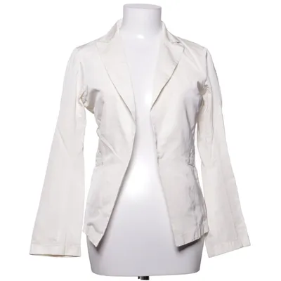 Blazer (Weiß) von Jil Sander Polyester, Seide