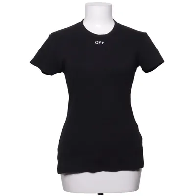 T-shirt (Zwart) van Off-White Katoen, Elastaan