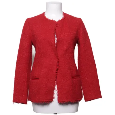Kofta (Röd) från Isabel Marant Acetat, Bomull, Kupro, Skinn, Mohair, Polyamid, Viskos, Ull