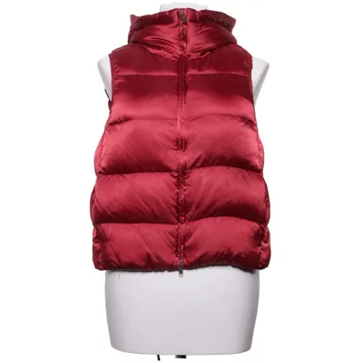 Doudoune sans manches (Rouge) de Miu Miu Duvet, Nylon, Polyester