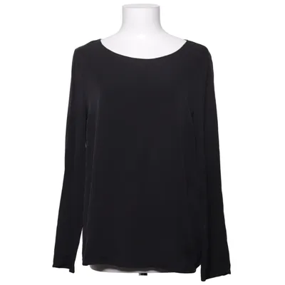 Bluse (Sort) fra Armani Collezioni Elastan, Silke