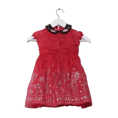 Dress (Red, Multicolored) from Gucci Cotton, Silk