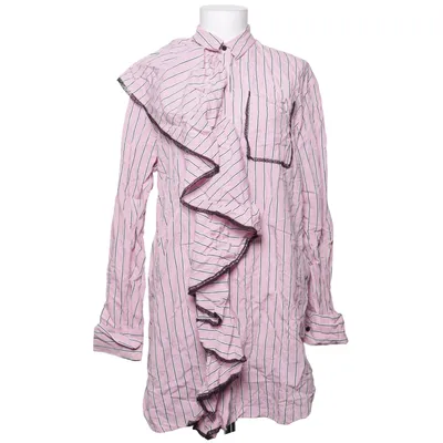 Shirt dress (Pink, Multicolored) from MSGM Milano Polyamide, Viscose