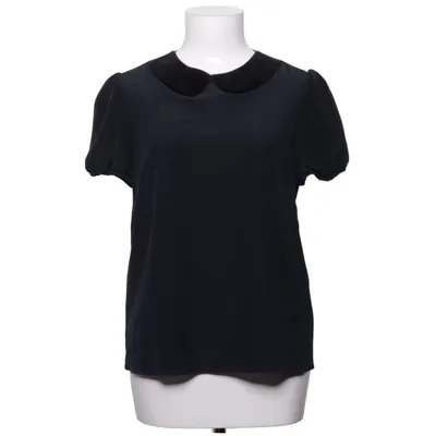 Top (Schwarz) von Red Valentino Baumwolle, Elasthan, Seide
