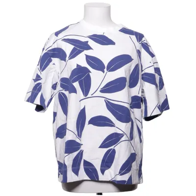 T-shirt (Blanc, Bleu) de Marni Coton