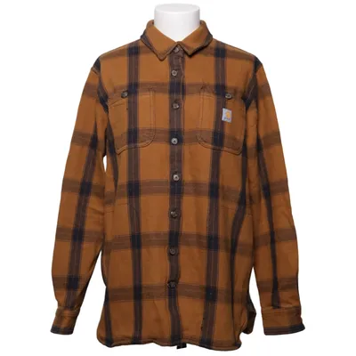 Flannel skjorte (Loose Fit) fra Carhartt Bomuld