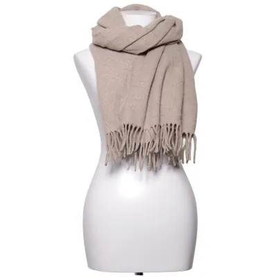 Halstørklæde (Beige) fra Acne Studios Uld