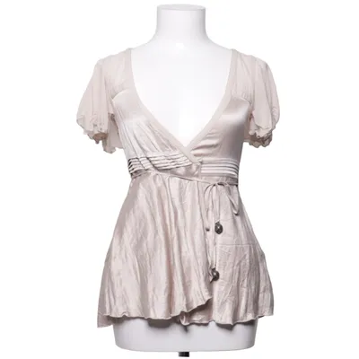 Wikkeltop (Beige) van Stella McCartney for H&M Zijde