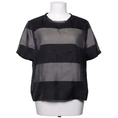 Haut (Noir, Gris) de Alexander Wang Coton, Polyamide, Soie