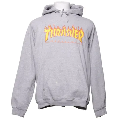 Hættetrøje (Grå) fra Thrasher