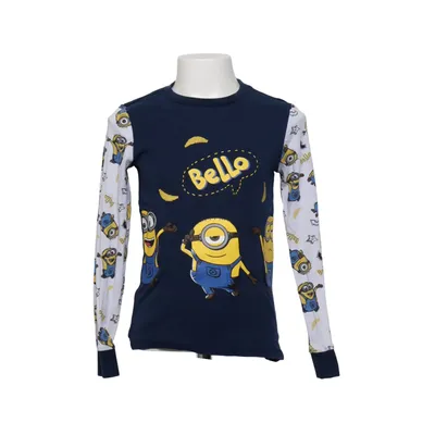 Lange mouwen shirt (Blauw, Meerkleurig) van H&M x Despicable Me Katoen