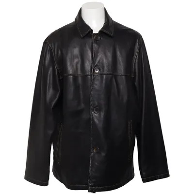 Veste en cuir (Marron) de Wöhrl Coton, Polyester