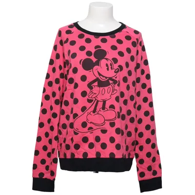 Sweater (Pink, Black) from Disney Cotton, Polyester