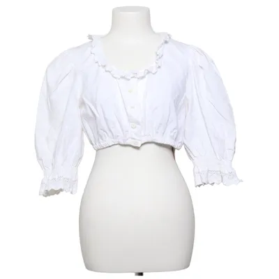 Chemisier Dirndl (Blanc) de Mode aus Salzburg Coton