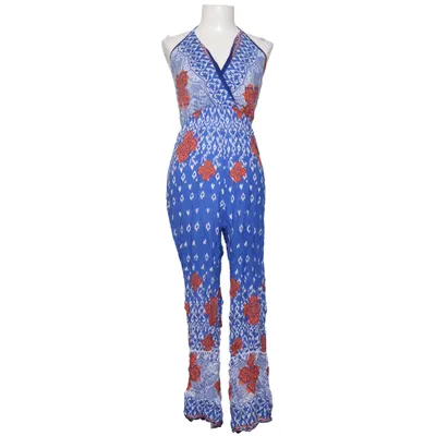 Buksedragt (Blå, Hvid, Rød) fra Alma Polyester, Viscose