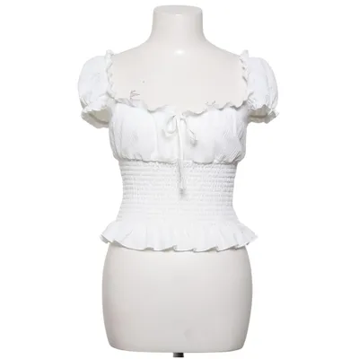 Crop top (White) from Gina Tricot Elastane, Recycled polyester