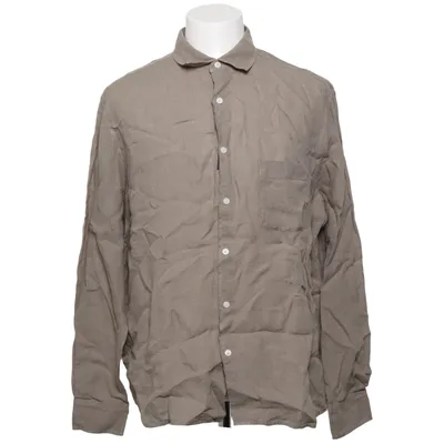 Skjorte (Brun) fra Massimo Dutti Linned