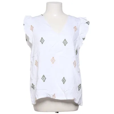 Top (White, Multicolored) from Vintage Love Polyamide, Viscose