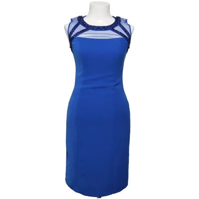 Robe de cocktail (Bleu) de Apart Glamour Élasthane, Polyester