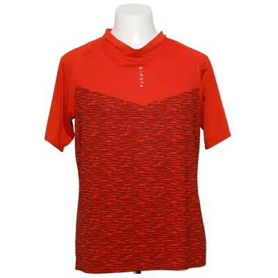Practice jersey (Red) from Kipsta Elastane, Polyester
