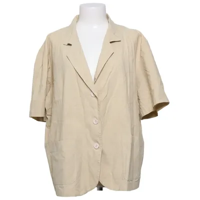 Korte mouwen shirt (Beige) van Axel Katoen