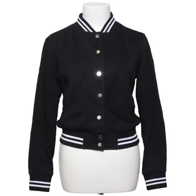 Collegejacka (Svart, Vit) från Urban Classics Bomull, Polyester