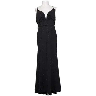 Aftonklänning (Svart) från Shein Elastan, Polyester
