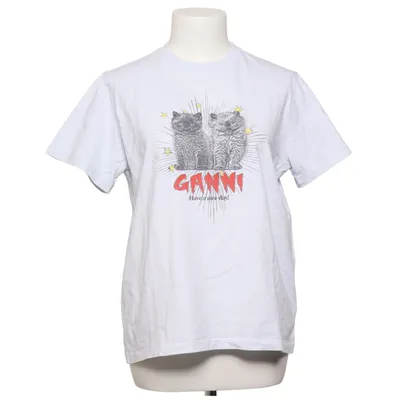 T-shirt (Bleu) de Ganni Coton biologique