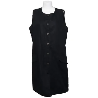 Kjole (Grå) fra Margit Brandt Bomuld, Linned, Polyester, Viscose
