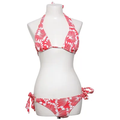 Bikini (Pink, White) from Pistol Panties Elastane, Polyamide