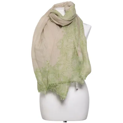 Sjal (Beige, Grøn) fra Peter Hahn Linned, Uld