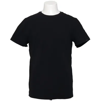 T-shirt (Svart) från John Henric Bomull, Elastan