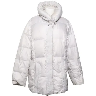 Down jacket (Beige) from Gallery Down, Feather, Polyester
