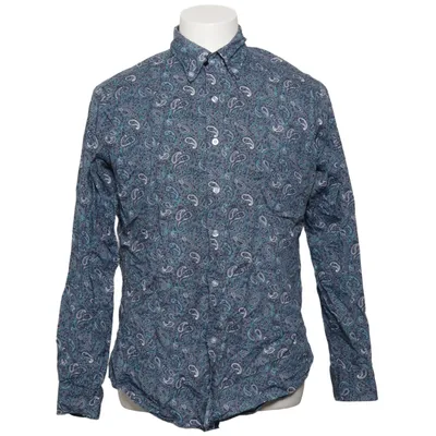 Shirt (Blauw, Grijs) van POPO Katoen