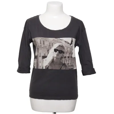 Lange mouwen shirt (Grijs) van Maison Scotch Katoen