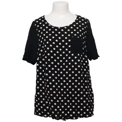 Haut (Noir, Blanc) de XLNT by KappAhl Viscose